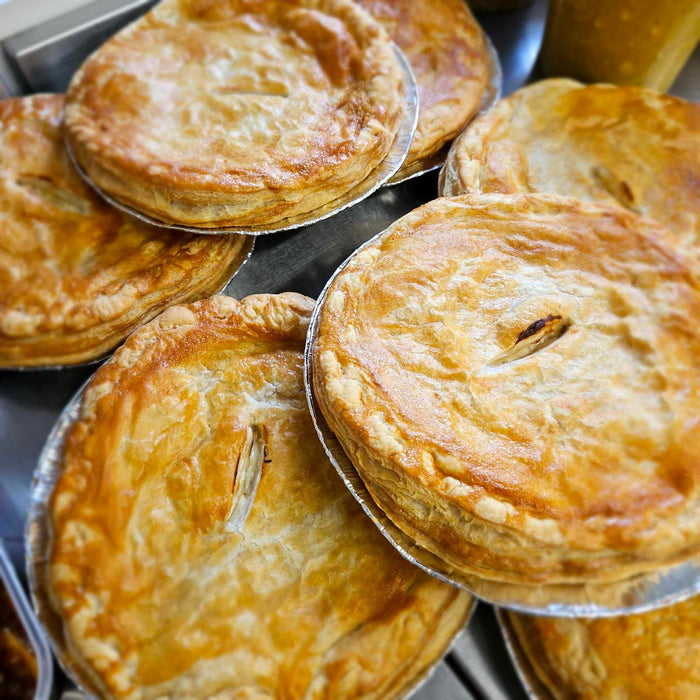 Homemade Pies Made with Our Butchers’ Meat