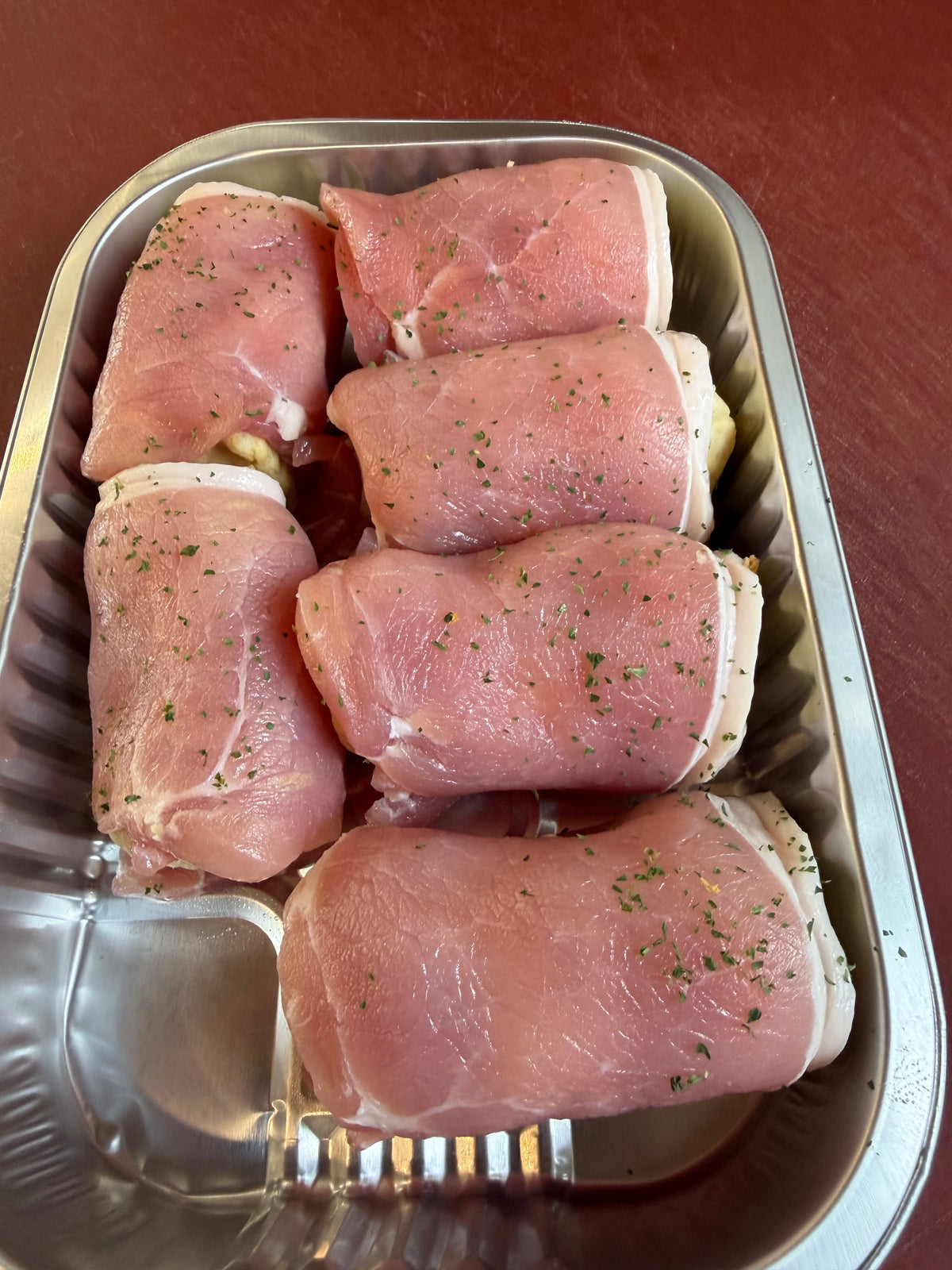 Stuffed Bacon Rolls – 6 Pack