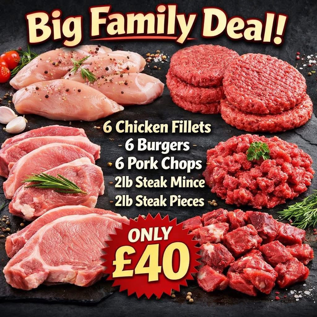 £40 MEAT DEAL — BULK BUY