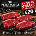 4 - 200g Sirloin Steaks